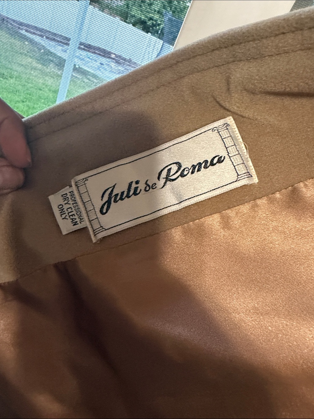 Men’s Cashmere Trench Coat